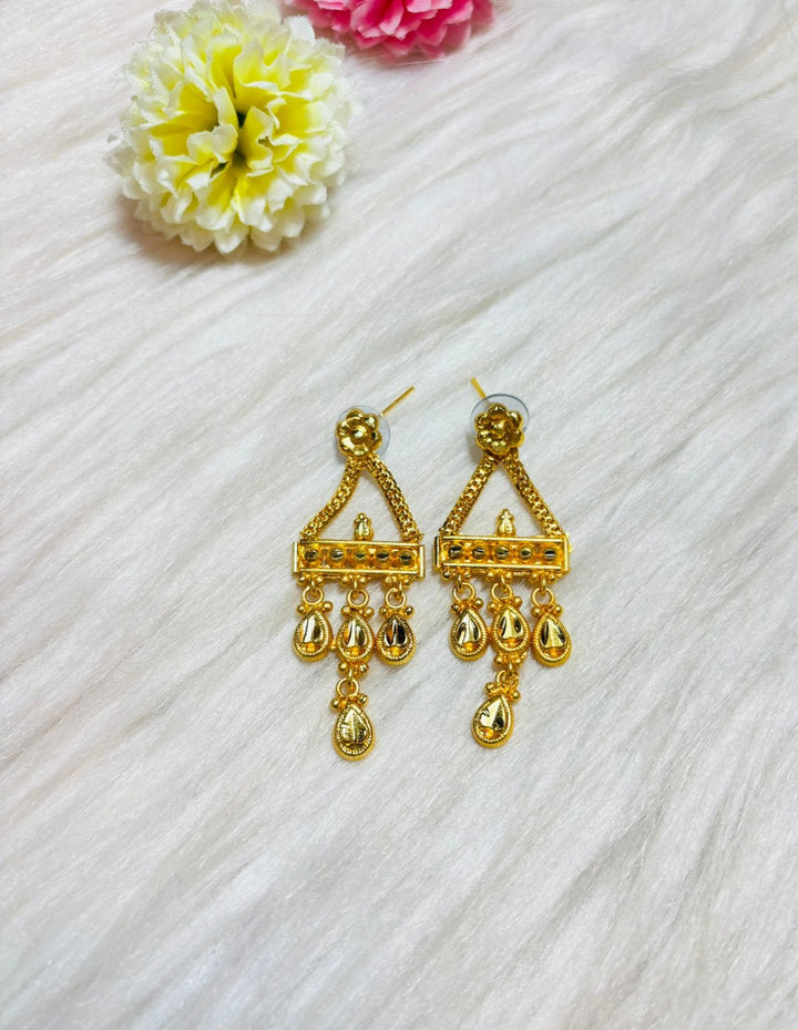 Opulent Charm Gold Plated Necklace Set