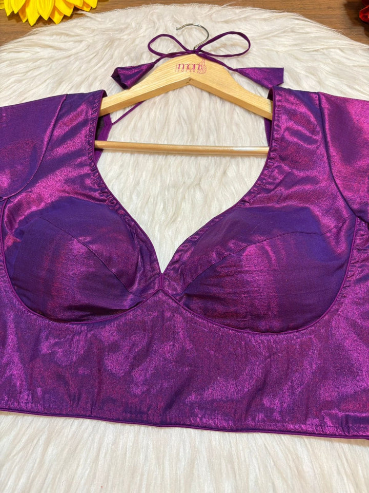 Twilight Orchid - Tissue Designer  Blouse