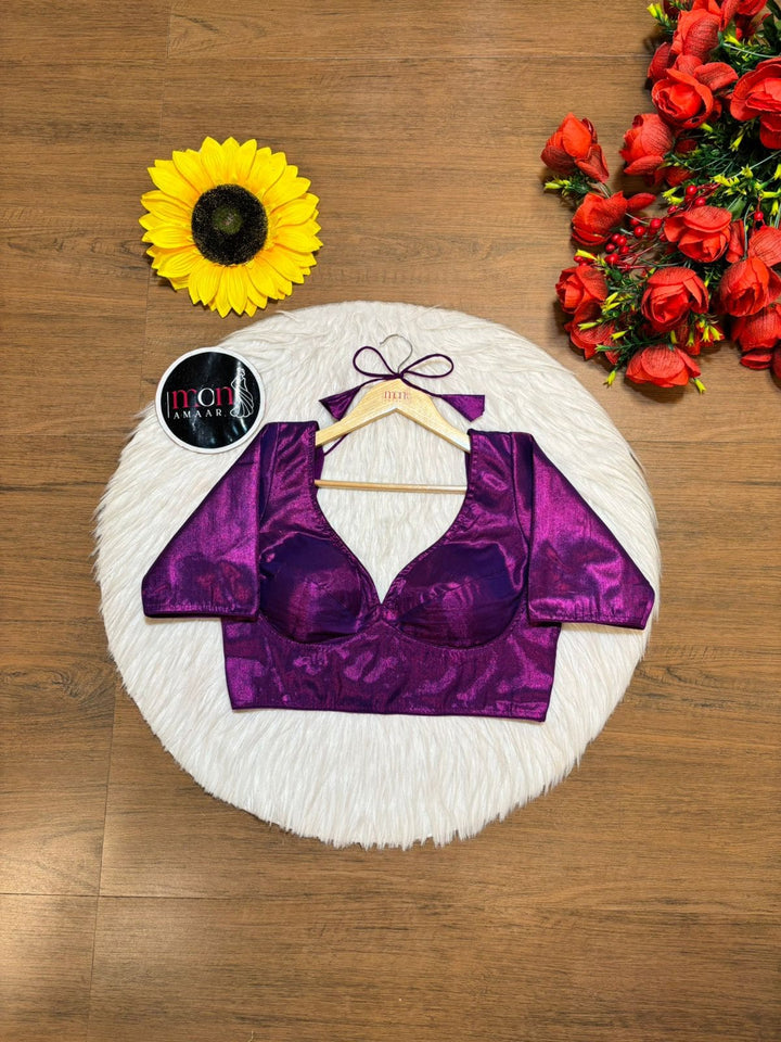 Twilight Orchid - Tissue Designer  Blouse