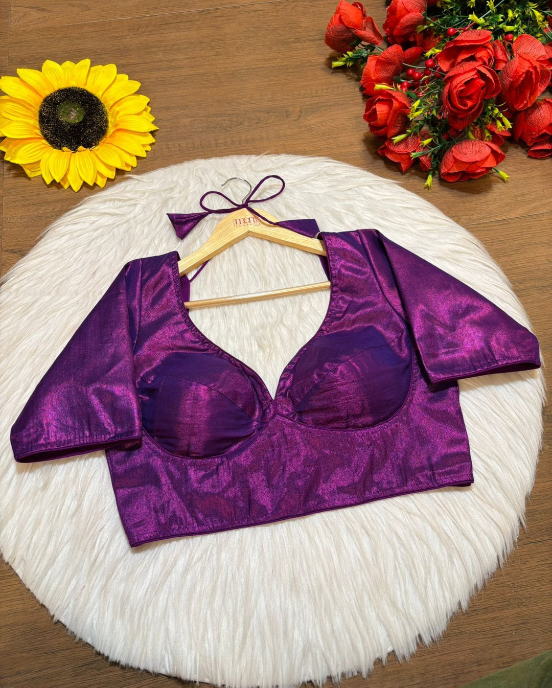 Twilight Orchid - Tissue Designer  Blouse