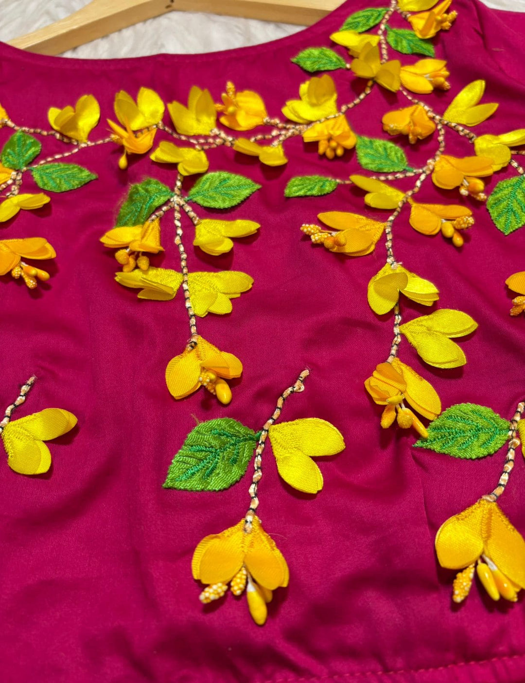 Petal Symphony - Designer 3D Blouse