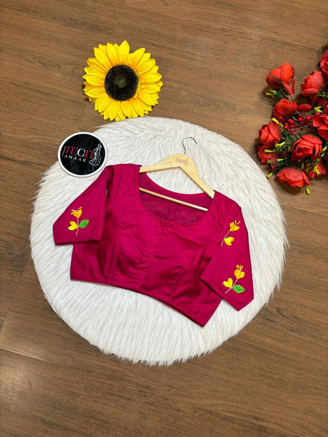 Petal Symphony - Designer 3D Blouse