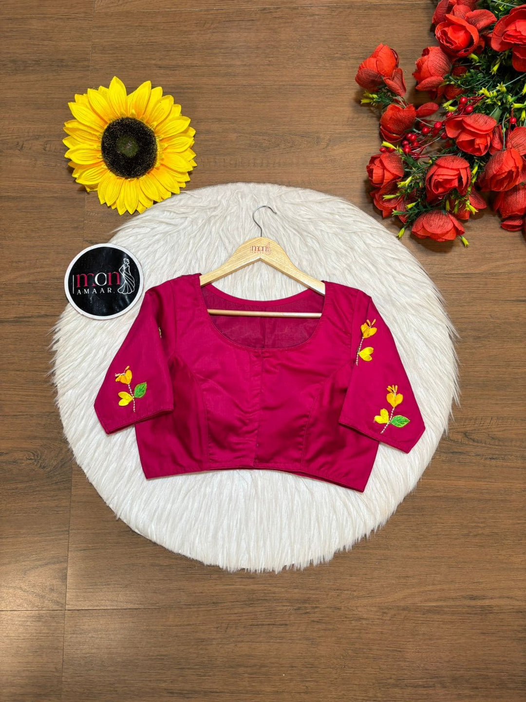 Petal Symphony - Designer 3D Blouse