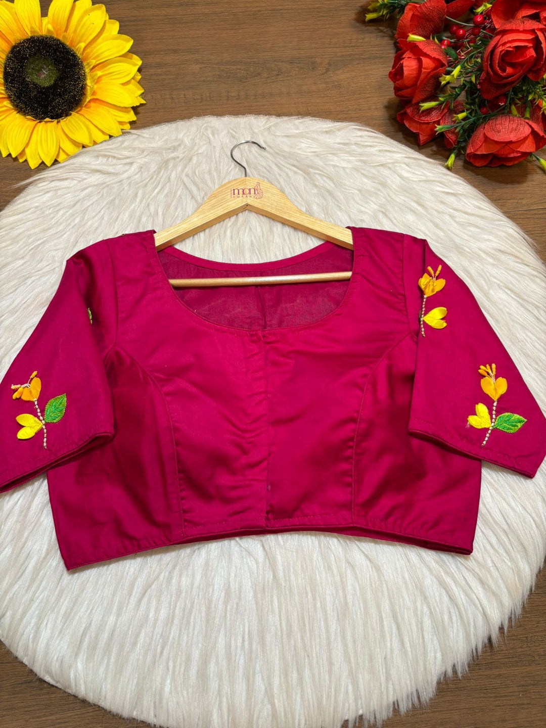 Petal Symphony - Designer 3D Blouse