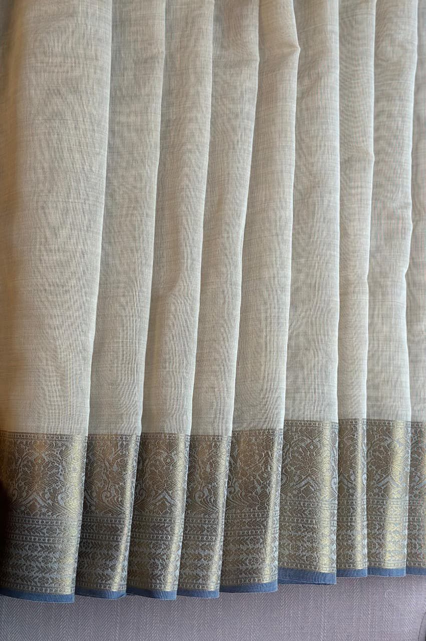 BloomKriti Fancy Cotton Saree