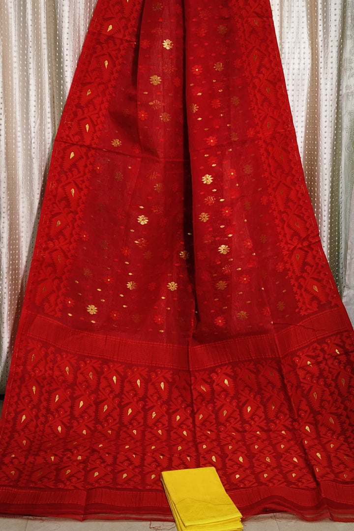 SurTara Dhakai Jamdani Saree