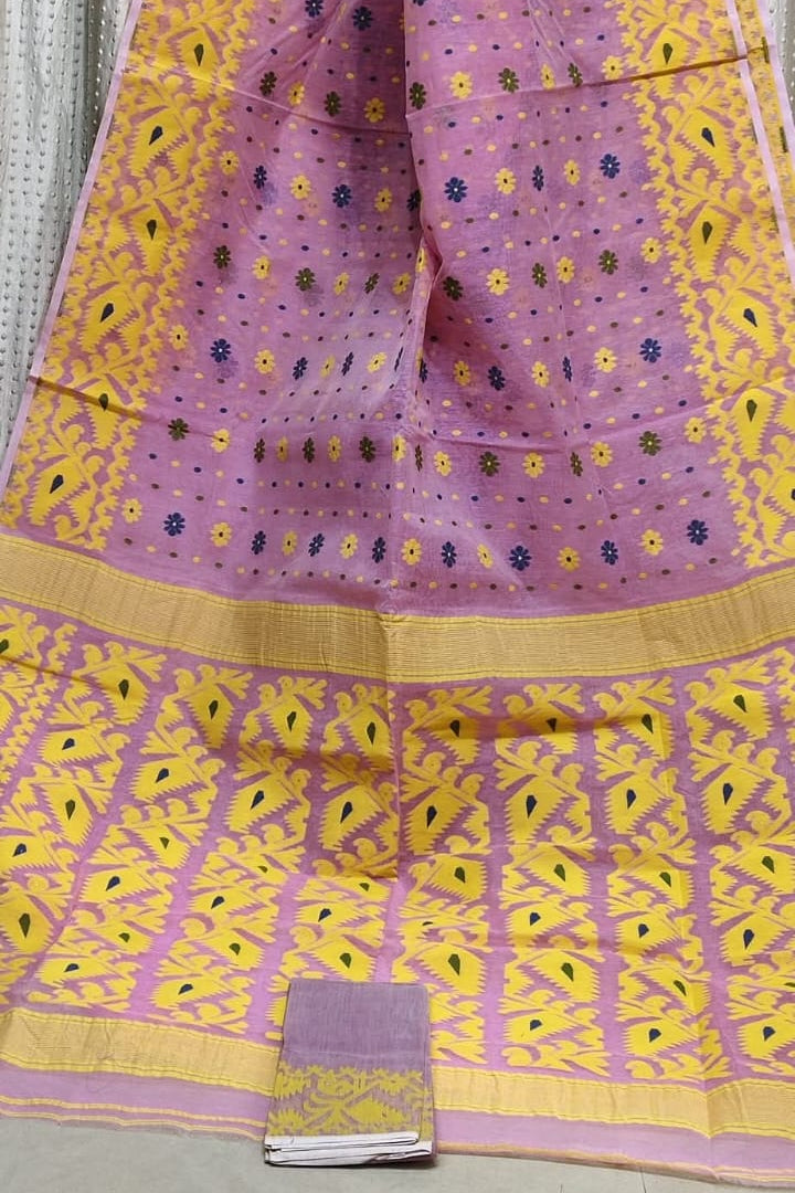 SurTara Dhakai Jamdani Saree