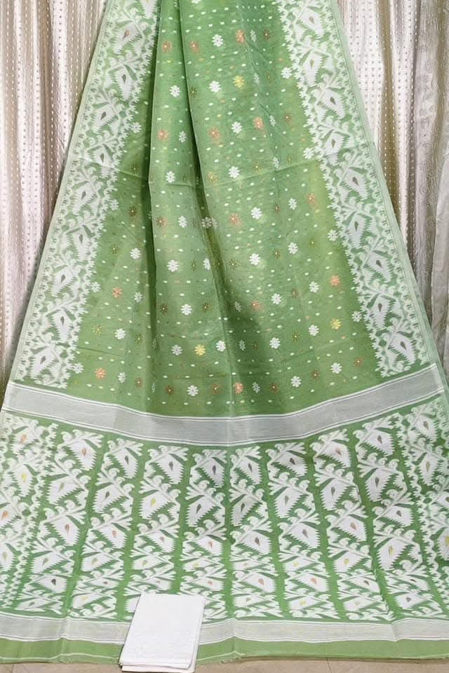 SurTara Dhakai Jamdani Saree