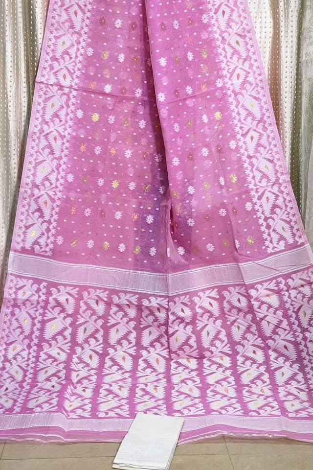 SurTara Dhakai Jamdani Saree