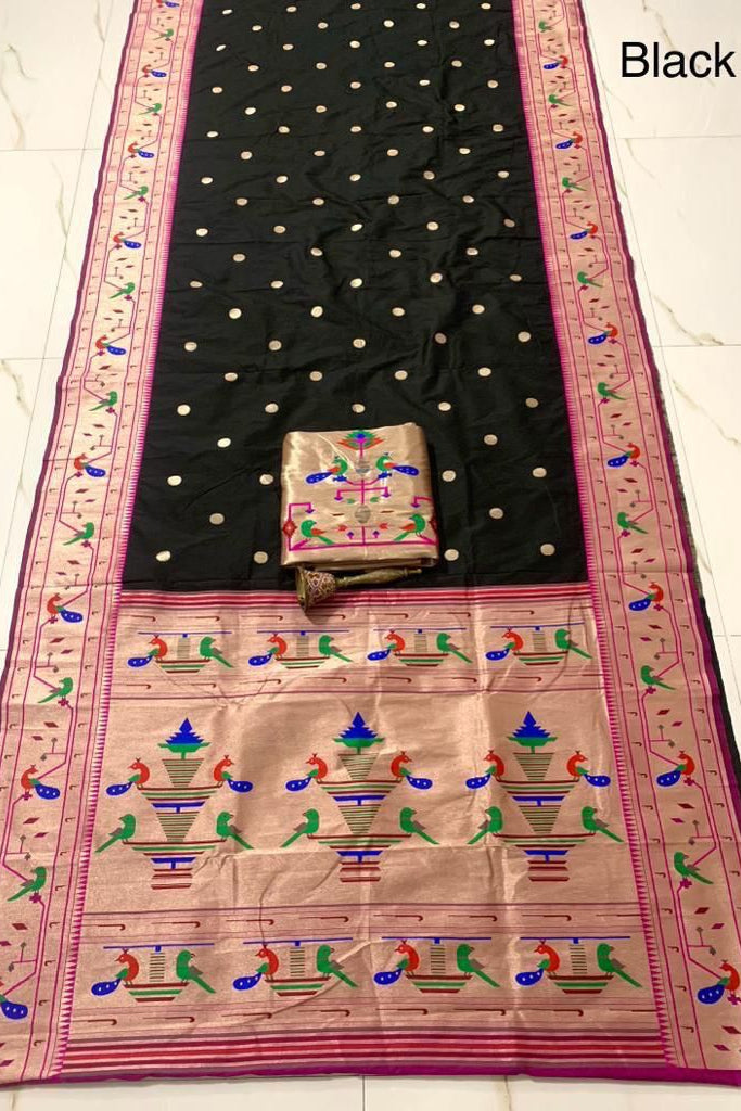 Silk Eclair Kanjivarum Paithani Silk Saree