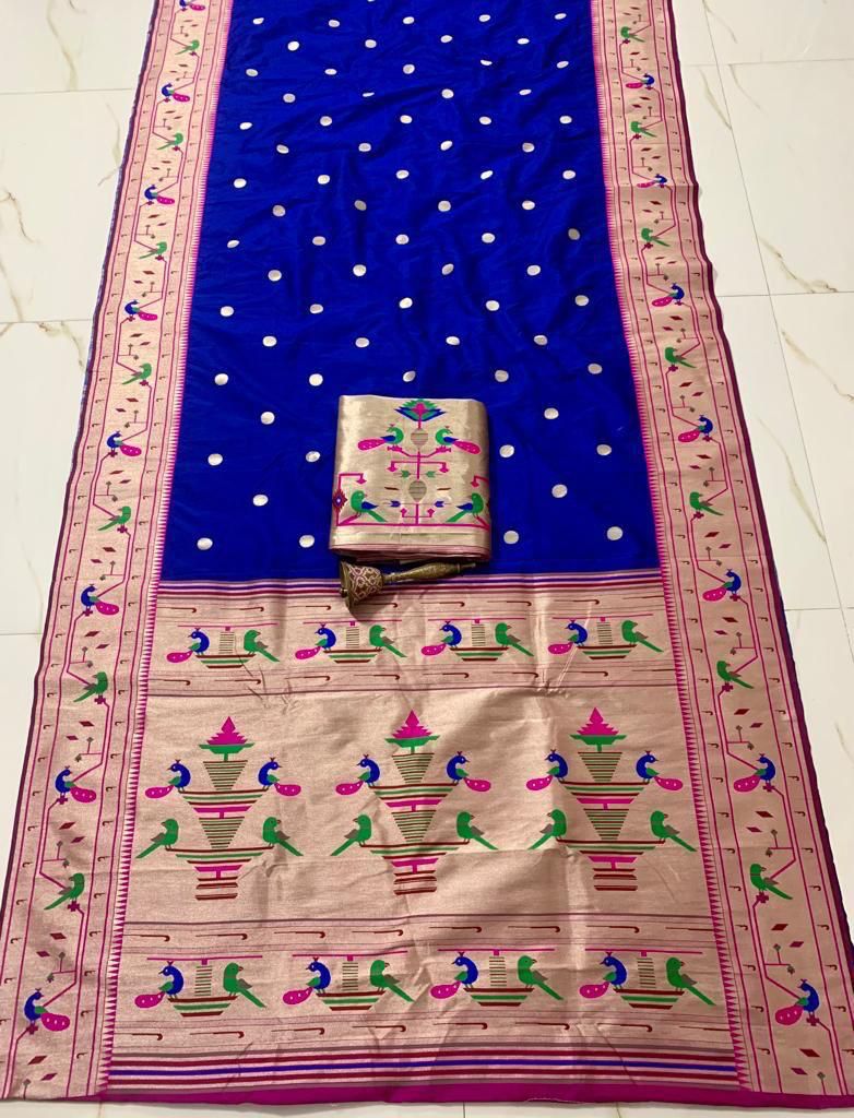 Silk Eclair Kanjivarum Paithani Silk Saree