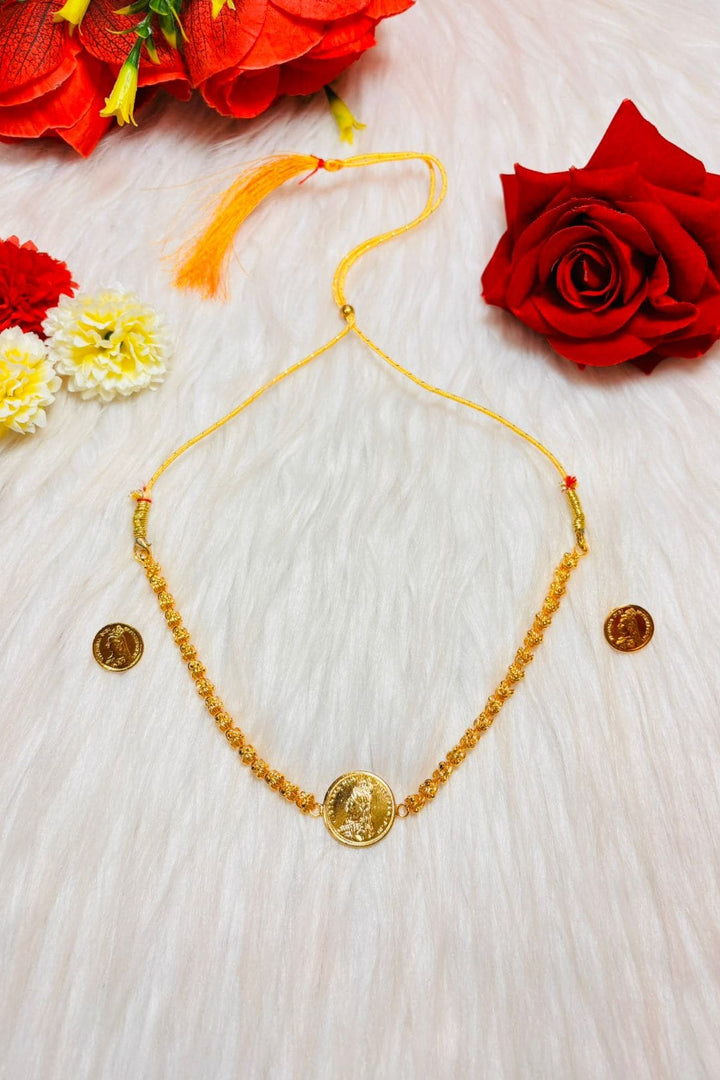 Gini Glow-Gold Plated necklace & Earrings Set