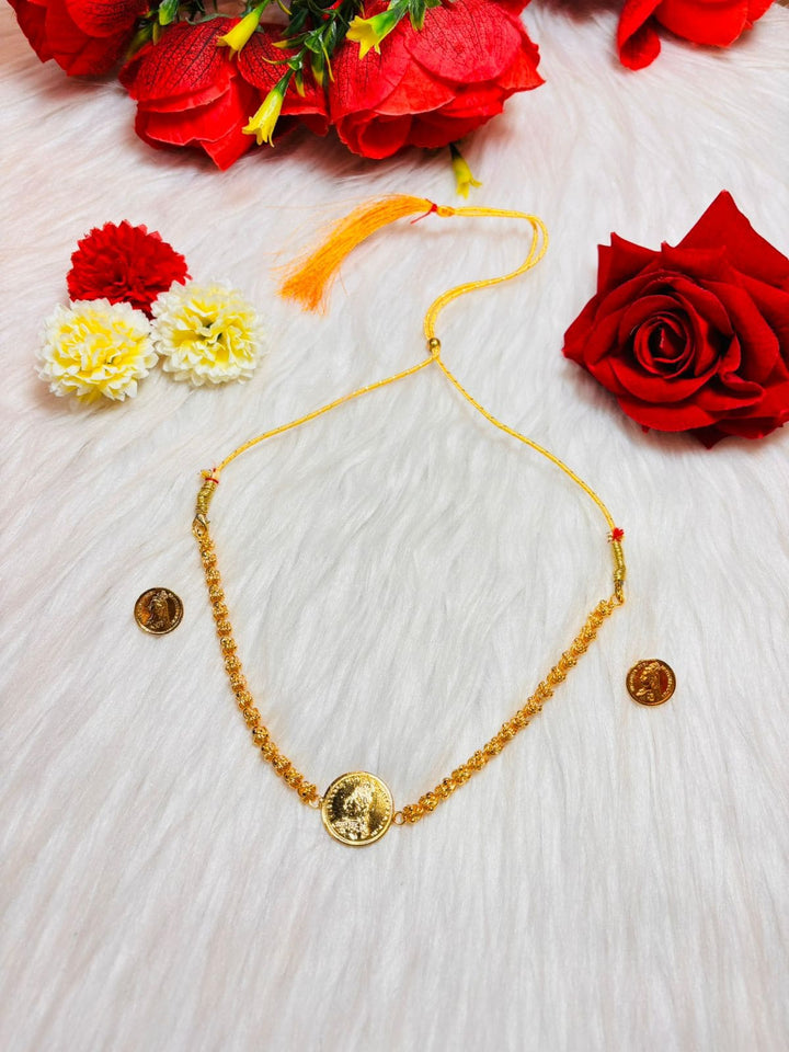 Gini Glow-Gold Plated necklace & Earrings Set