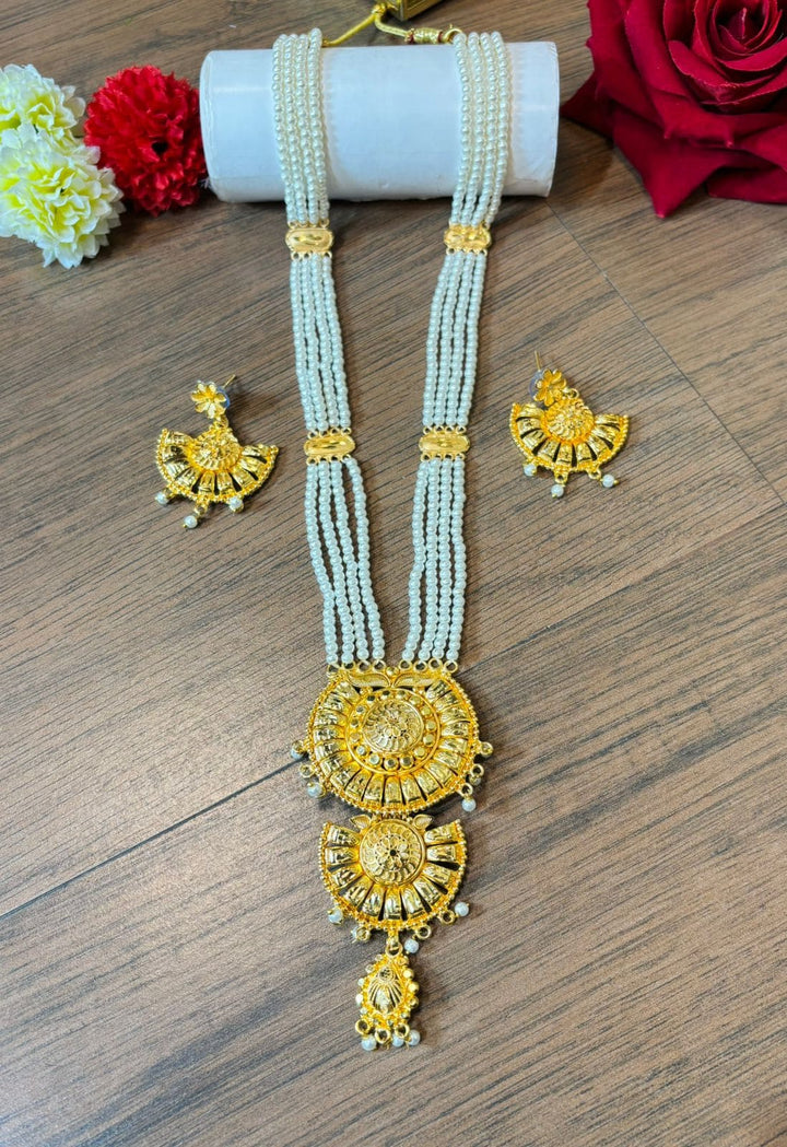Royal Aura- Gold Plated Necklace Set