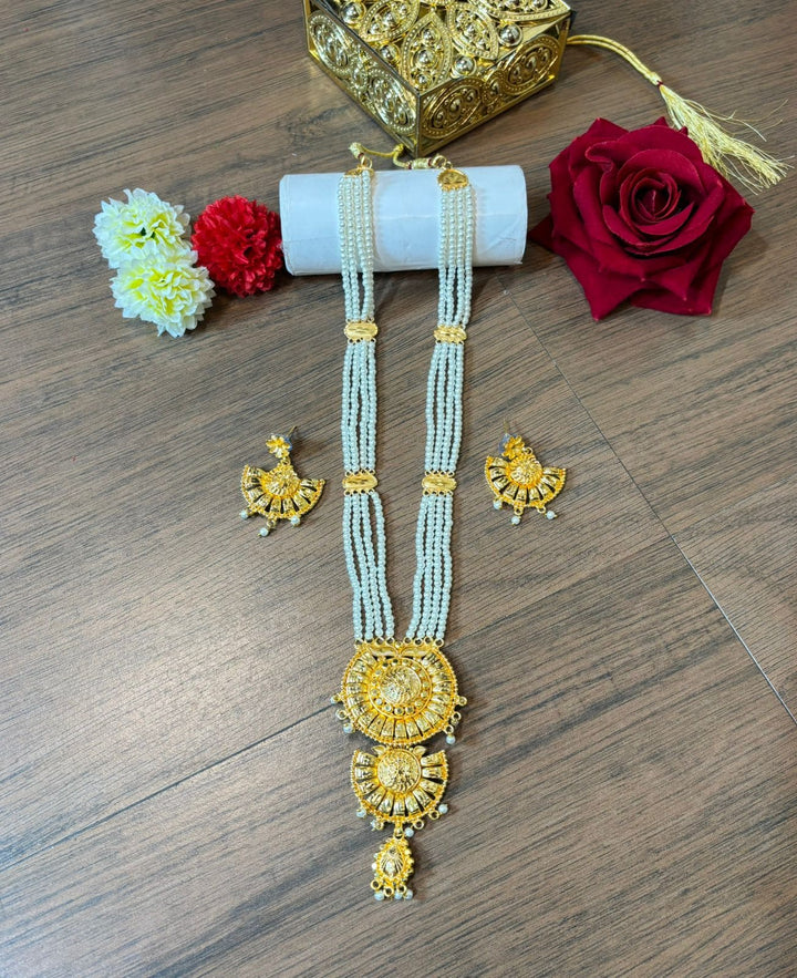 Royal Aura- Gold Plated Necklace Set