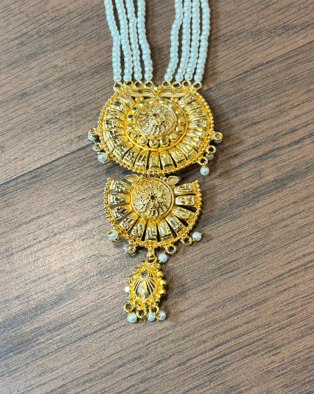 Royal Aura- Gold Plated Necklace Set