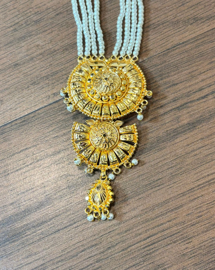 Royal Aura- Gold Plated Necklace Set