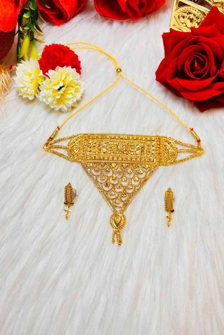 Gleamify - Gold Plated Jewellery Set