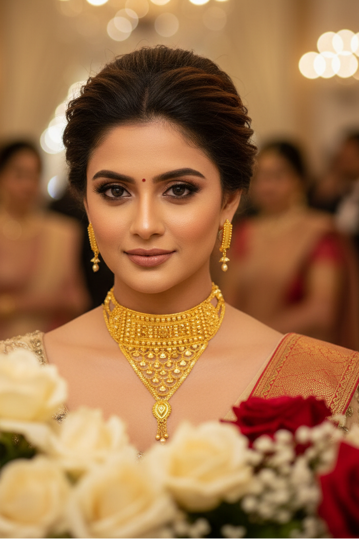 Gleamify - Gold Plated Jewellery Set