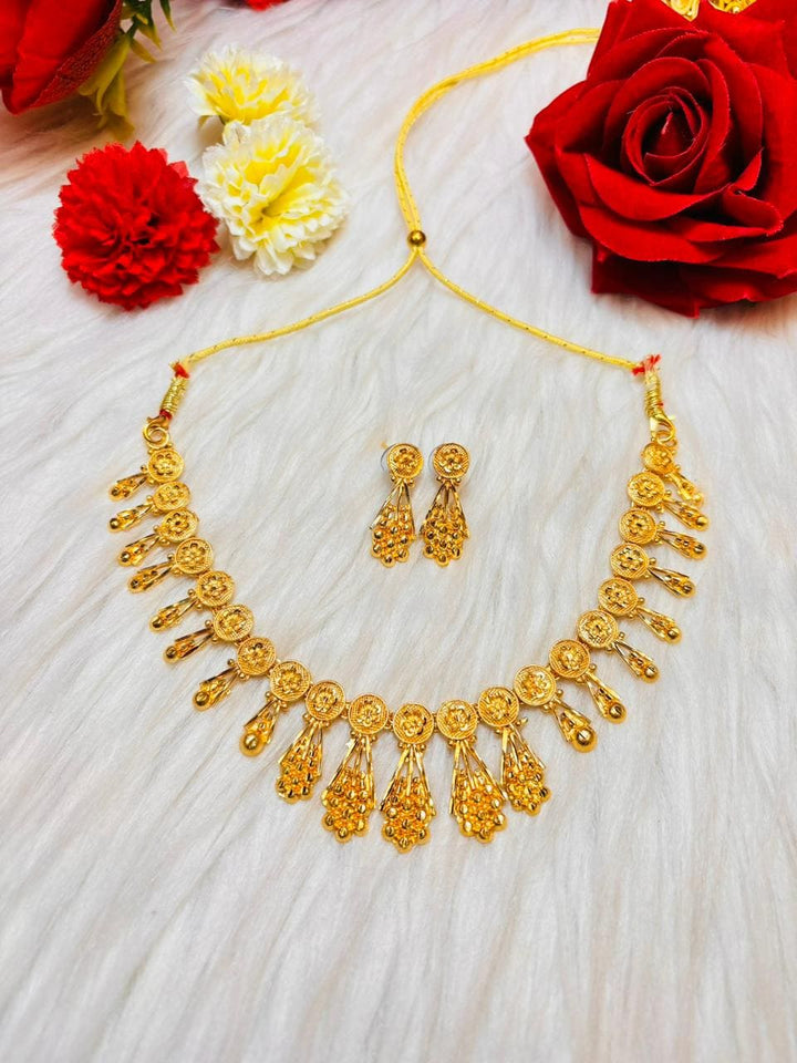 Kanak-Gold Plated Necklace Set