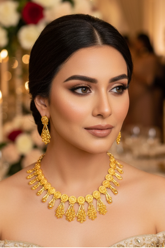 Kanak-Gold Plated Necklace Set