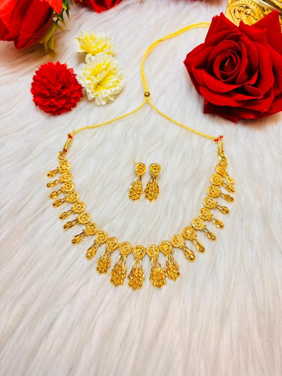Kanak-Gold Plated Necklace Set
