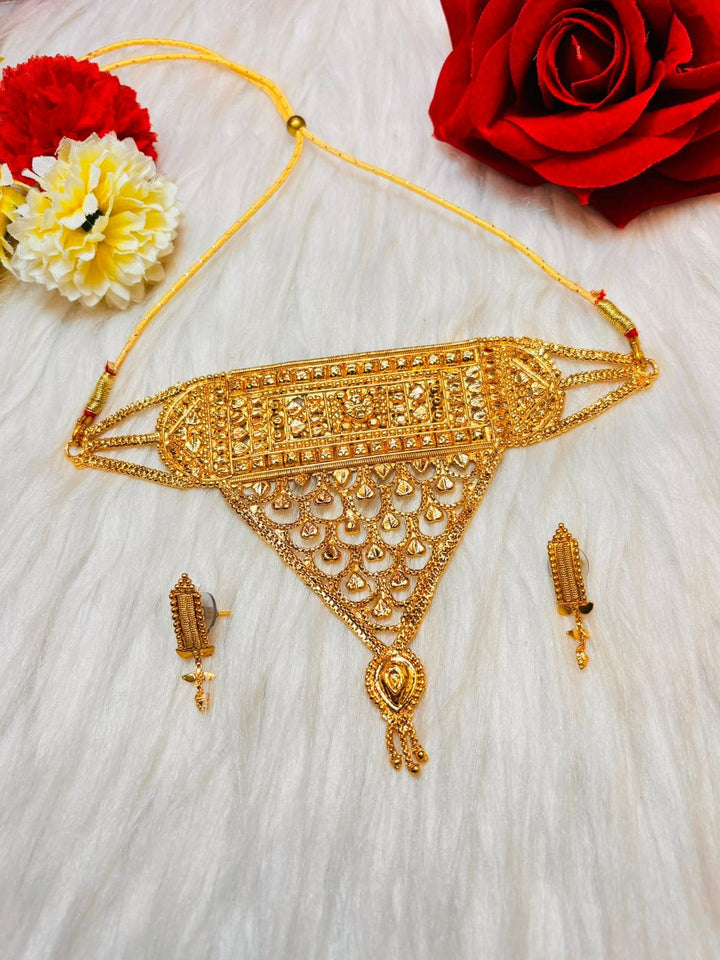 Gleamify - Gold Plated Jewellery Set