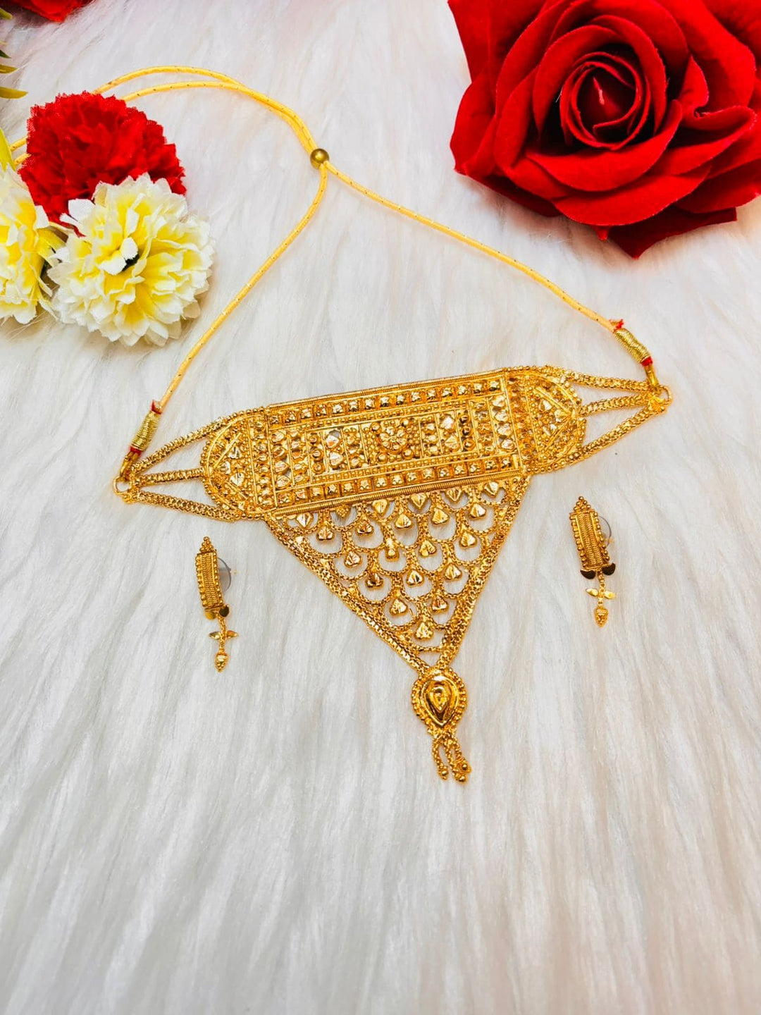 Gleamify - Gold Plated Jewellery Set