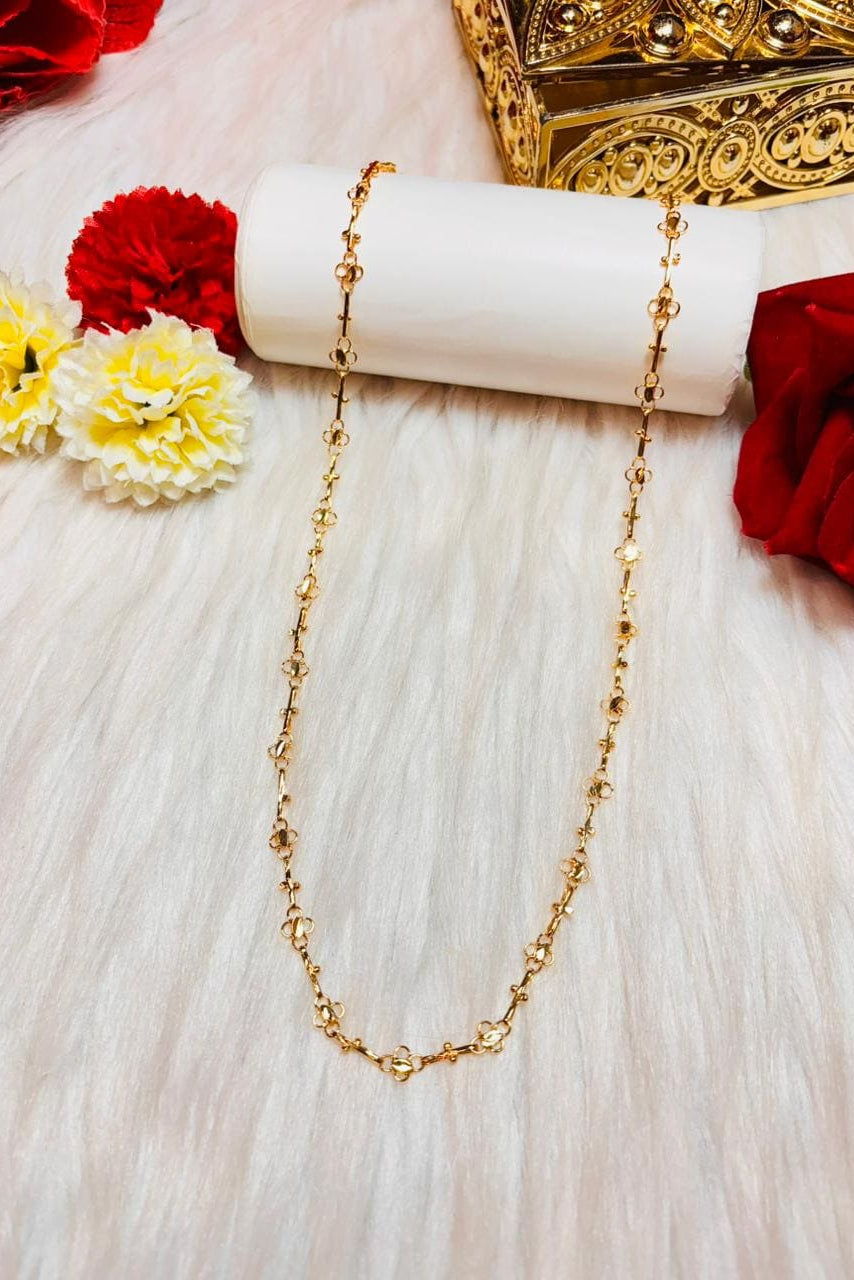 Golden light- Gold Plated Chain