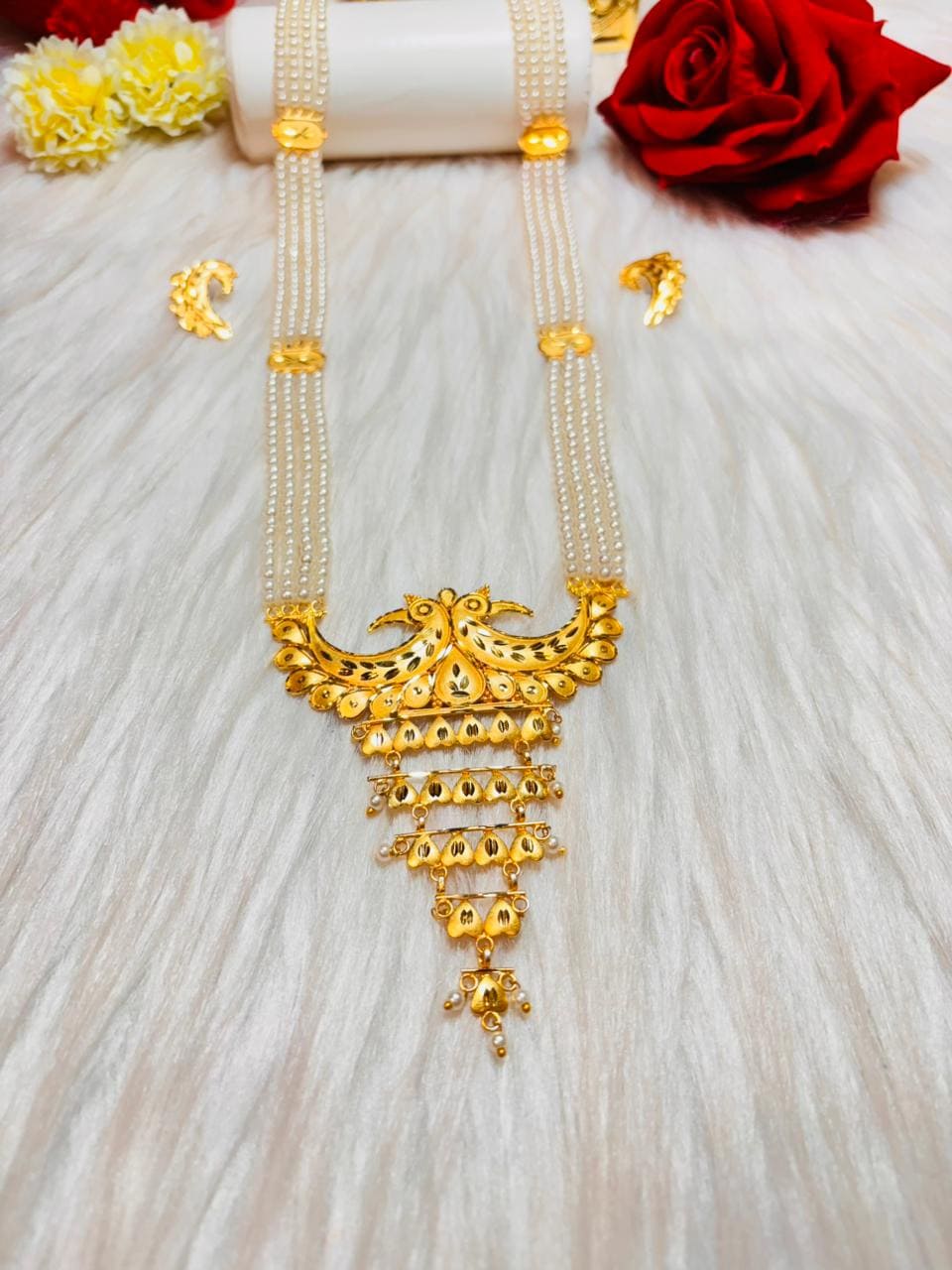 Glamorous you - Gold Plated Necklace Set