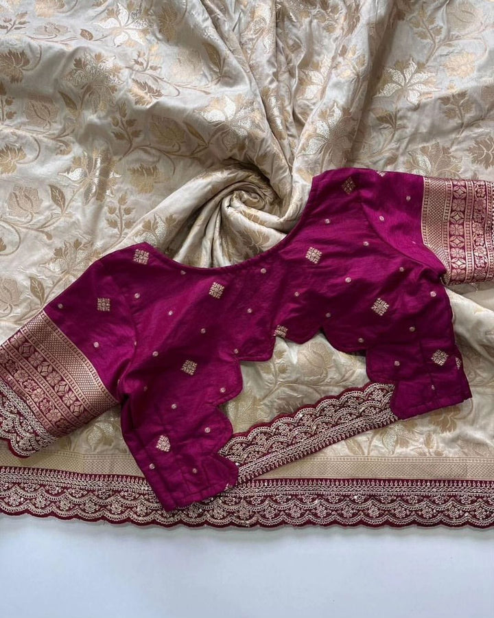 Flames Of Fantasy Dola Silk Saree