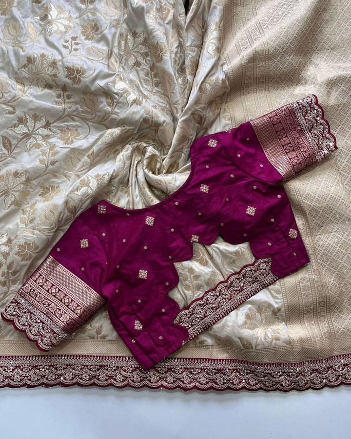 Flames Of Fantasy Dola Silk Saree