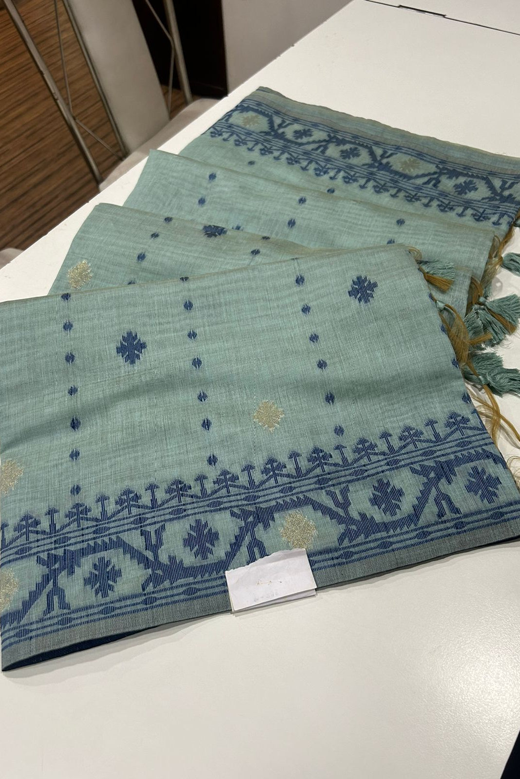 Line of Shade Fancy Linen Saree