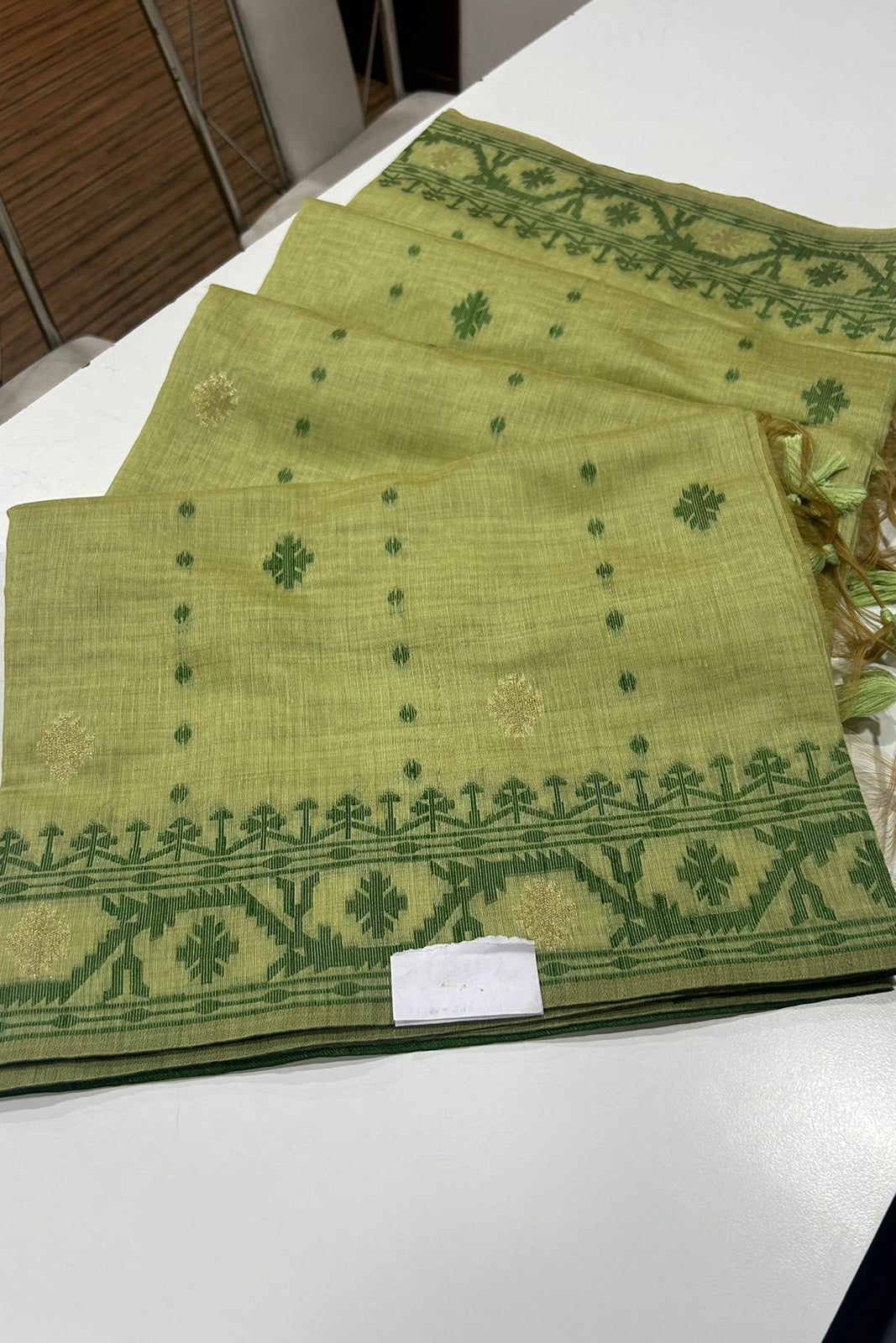 Line of Shade Fancy Linen Saree