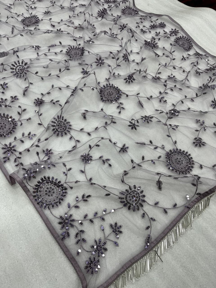 Starborne Grace Designer Net Saree