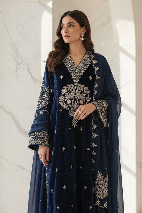 Sundari Swag Velvet Suit Set