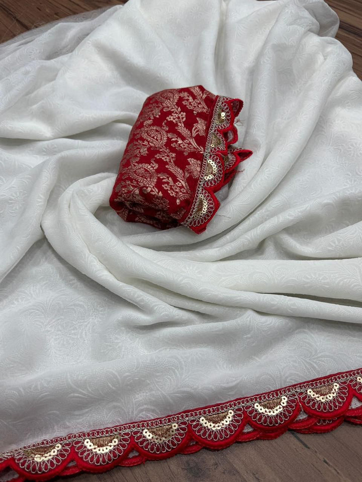 Story of Stories Georgette Silk Saree