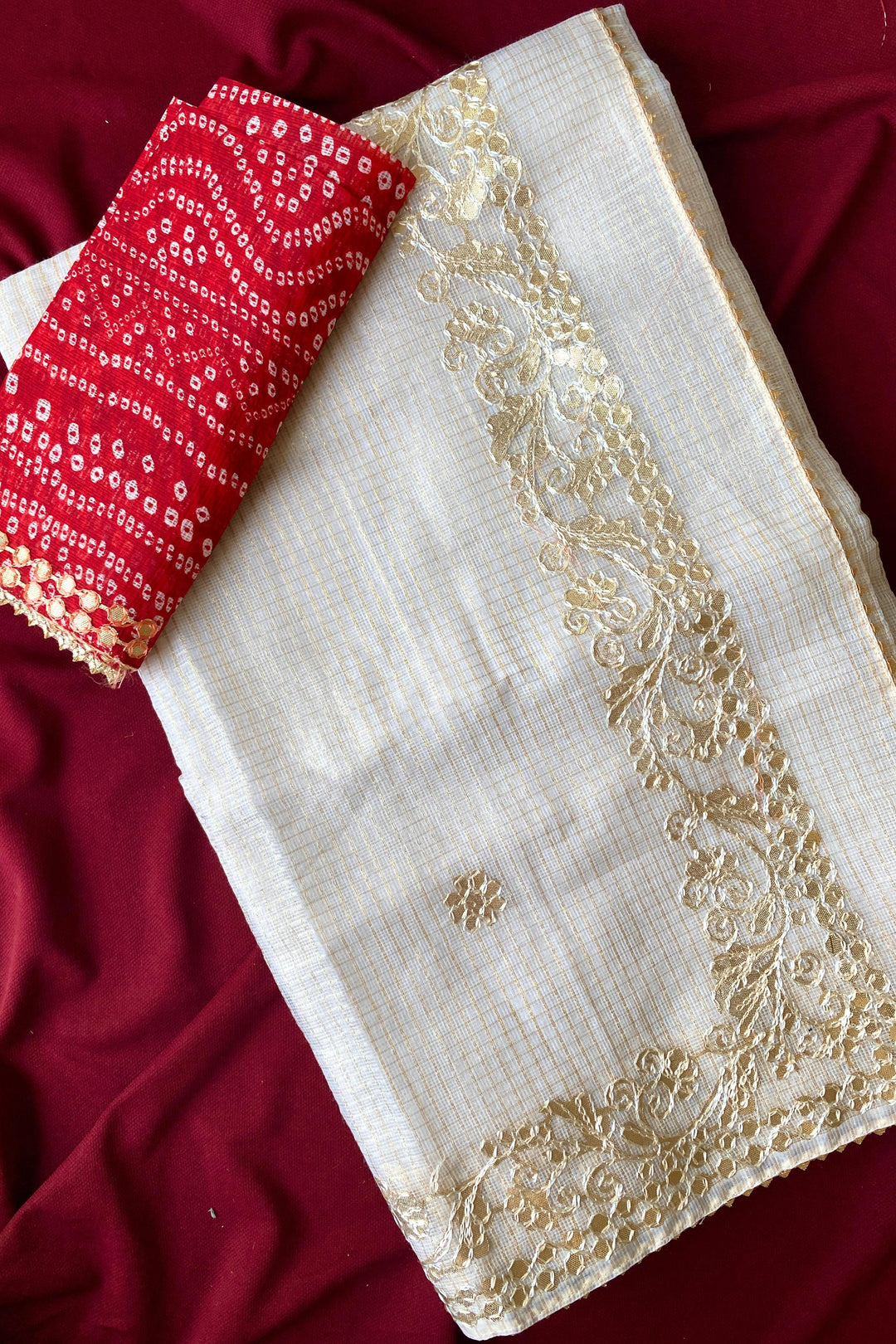 Perennial Charm Kota Doriya Saree