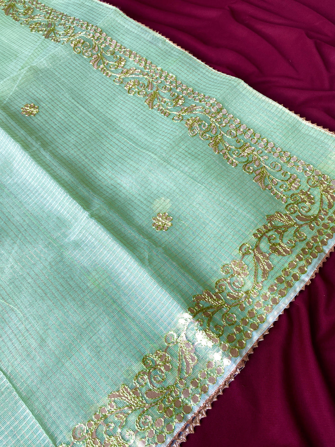 Perennial Charm Kota Doriya Saree