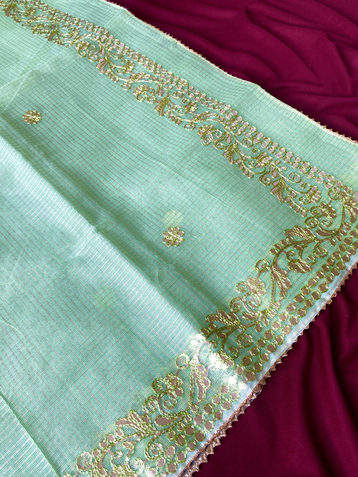 Perennial Charm Kota Doriya Saree