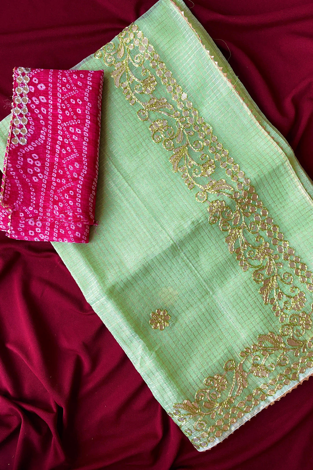 Perennial Charm Kota Doriya Saree