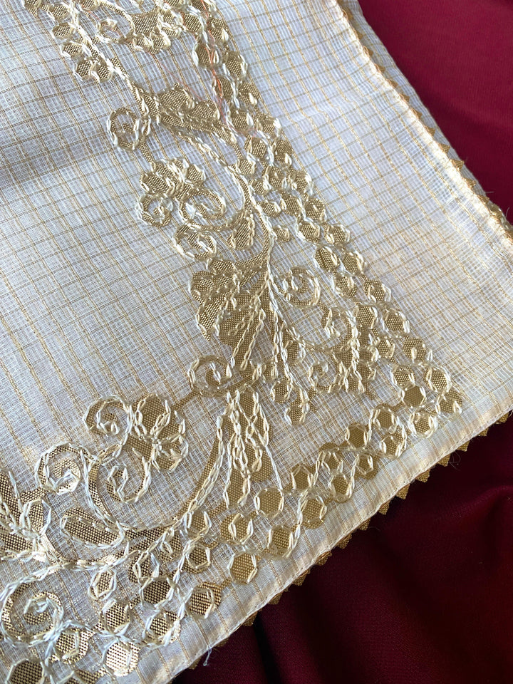 Perennial Charm Kota Doriya Saree