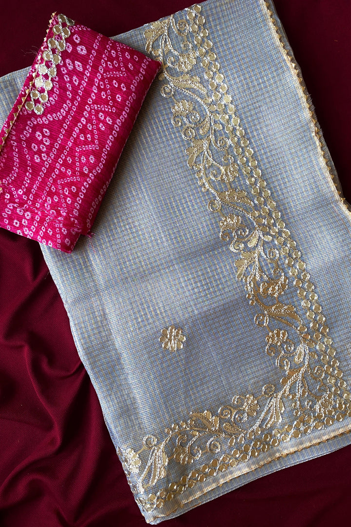 Perennial Charm Kota Doriya Saree