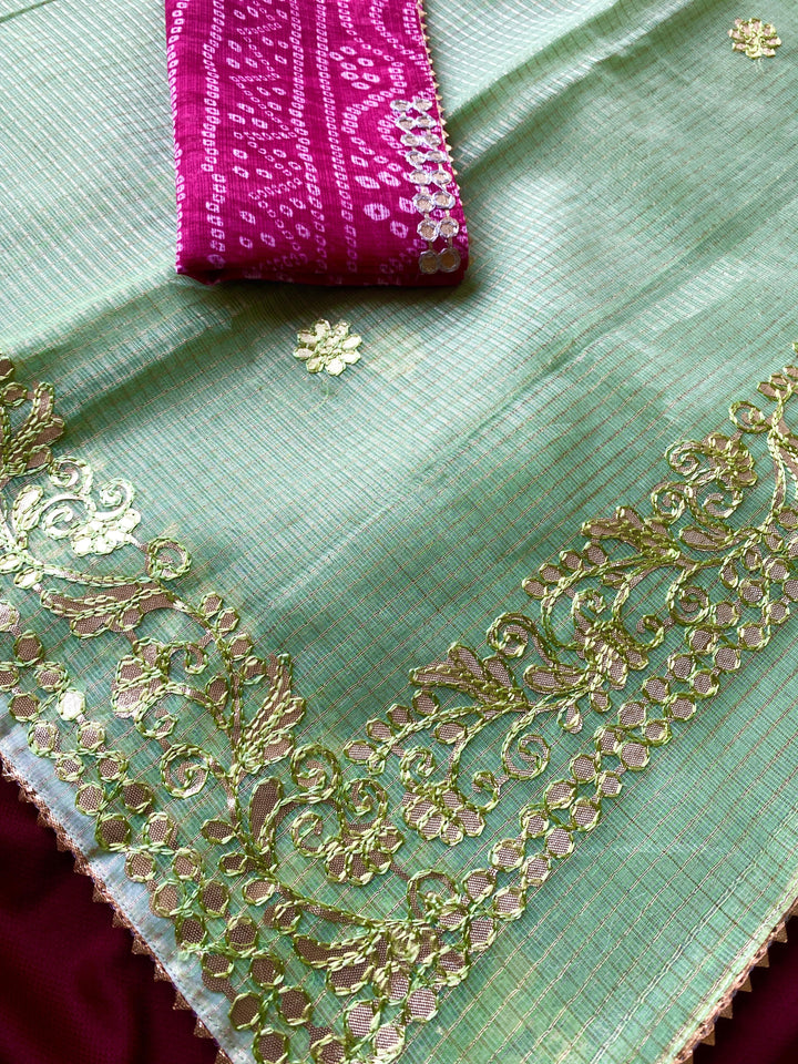 Perennial Charm Kota Doriya Saree