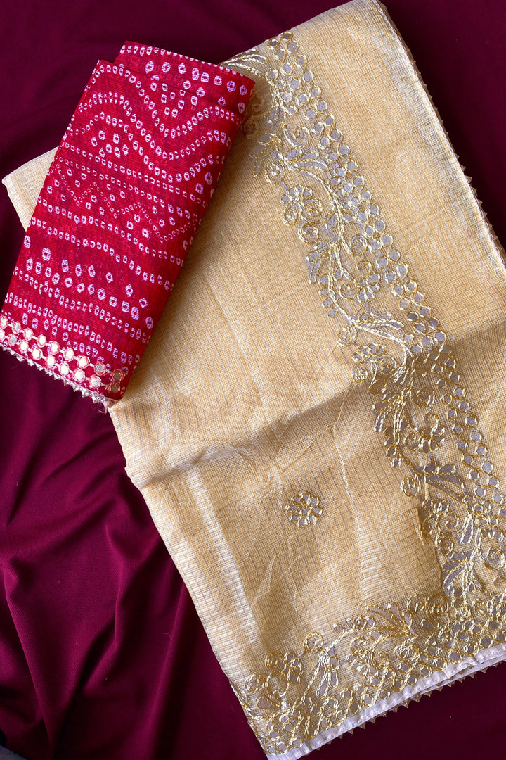 Perennial Charm Kota Doriya Saree