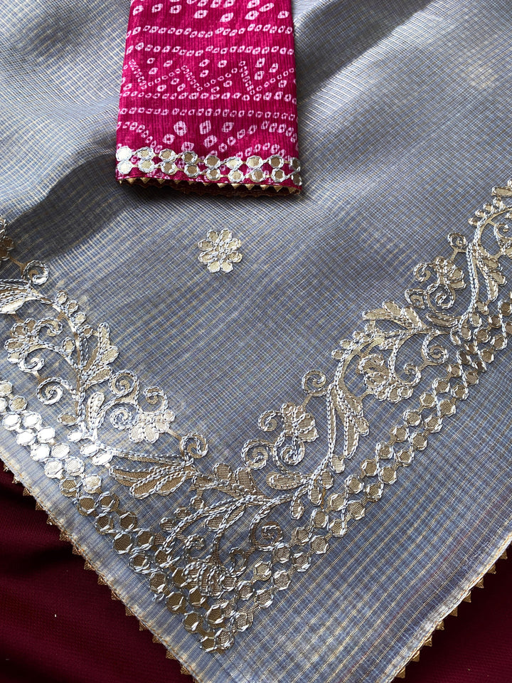 Perennial Charm Kota Doriya Saree