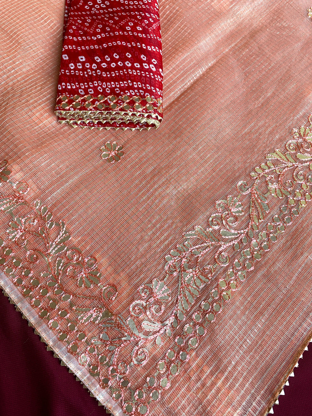 Perennial Charm Kota Doriya Saree