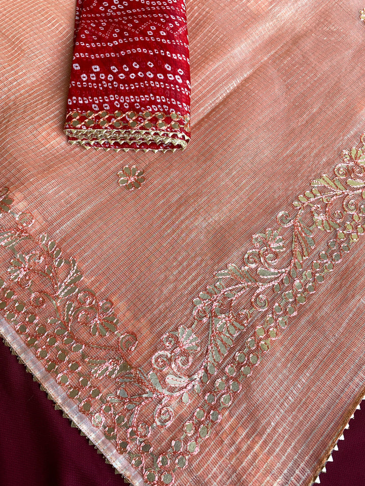 Perennial Charm Kota Doriya Saree