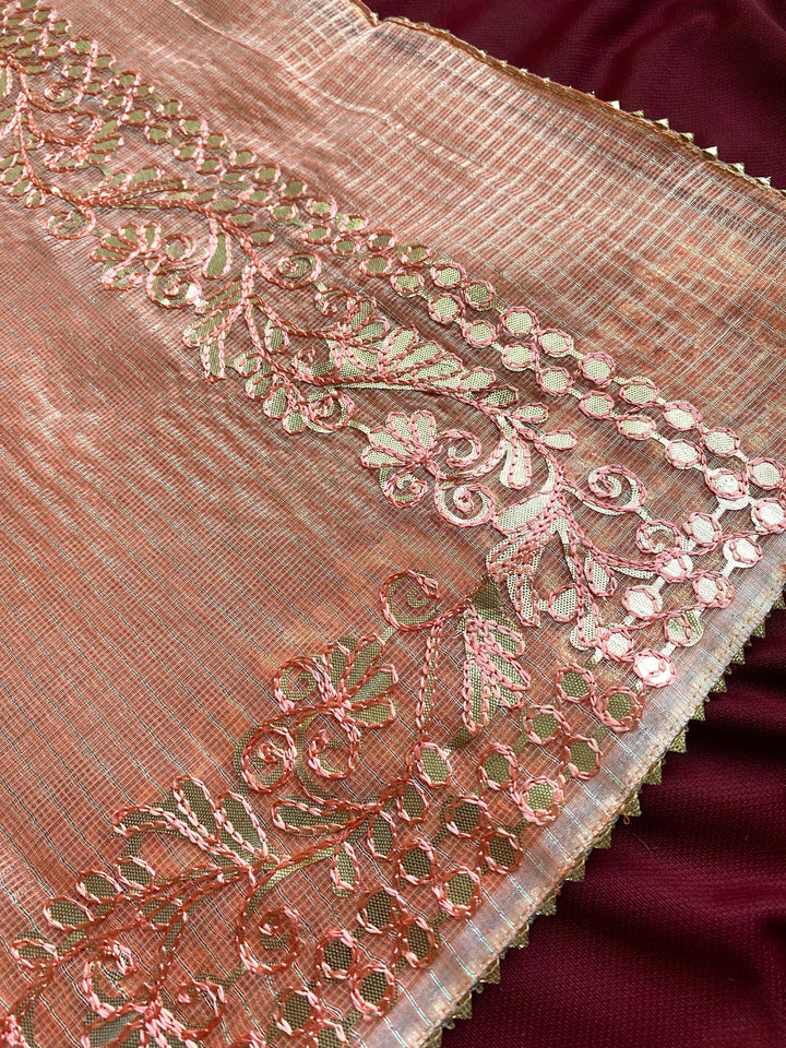 Perennial Charm Kota Doriya Saree