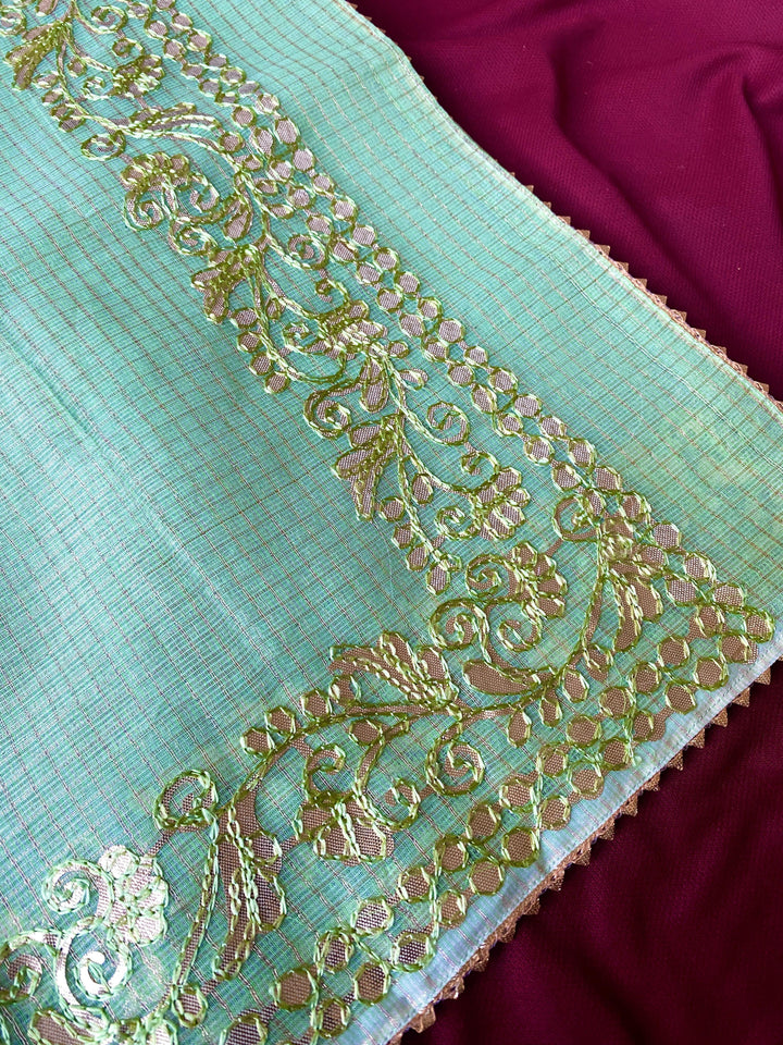 Perennial Charm Kota Doriya Saree